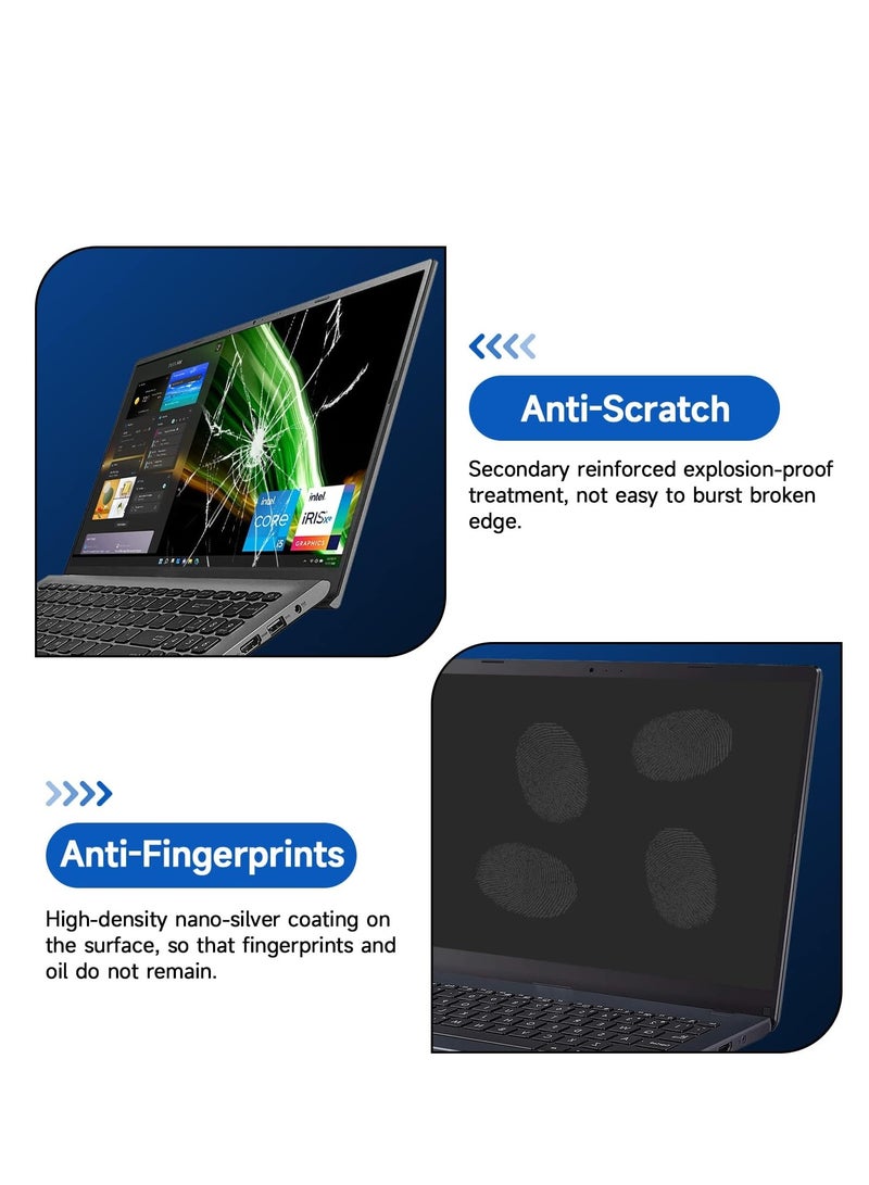 1Pack 15.6 inch (1920x1080P) Laptop Blue Light Screen Protector, Eye Protection Anti-Scratch and Anti-Glare Screens for Laptops 15.6" with 16:9 Aspect Ratio  - Image 4