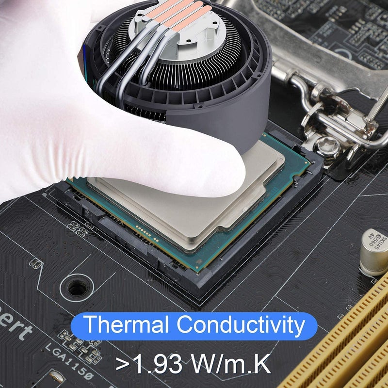 FEDUS Silicone Heatsink Compound Thermal Grease Paste ISOL 6 Heat Sink Compound for CPU and Chipsets Graphics Card LED IC 8cm x 8cm x 8cm Thermal Paste for Desktop, Server - Image 3