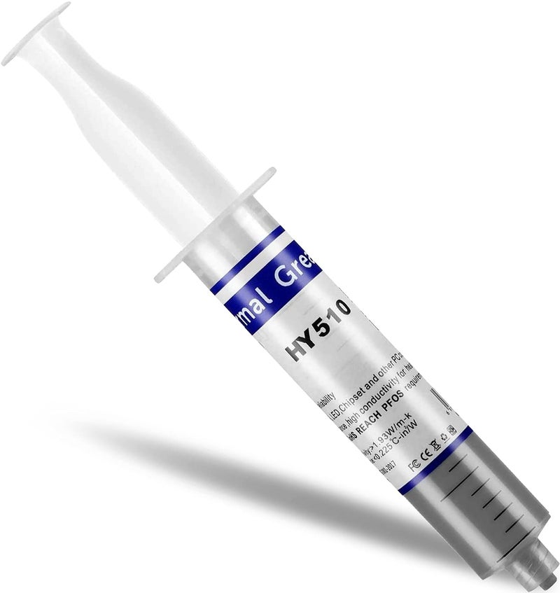 FEDUS Silicone Heatsink Compound Thermal Grease Paste ISOL 6 Heat Sink Compound for CPU and Chipsets Graphics Card LED IC 8cm x 8cm x 8cm Thermal Paste for Desktop, Server - Image 1