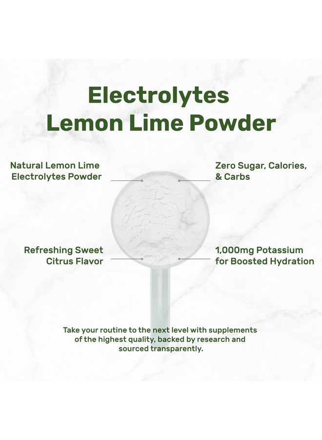 DEAL SUPPLEMENT مسحوق الإلكتروليتات، 1 رطل (69 حصة) - بدون سكر، ليمون ليمون - مشروب مكمل للترطيب - يحتوي على 1,000 ملغ من البوتاسيوم لكل حصة، المنغنيز والمغنيسيوم - ترطيب وطاقة طبيعية - مناسب للكيتو - Image 3