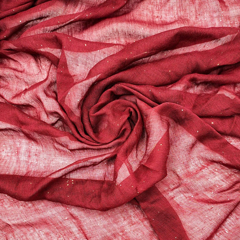 woogwin Women's Cotton Scarves Lady Light Soft Fashion Solid Scarf Wrap Shawl (One Size, StarWinered) - Image 5