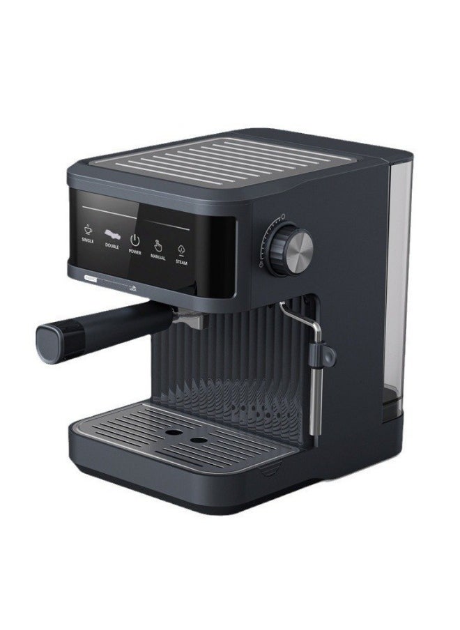 M MIAOYAN New espresso machine high-pressure extraction small office home semi-automatic espresso espresso steam brewing all-in-one coffee machine  - Image 1