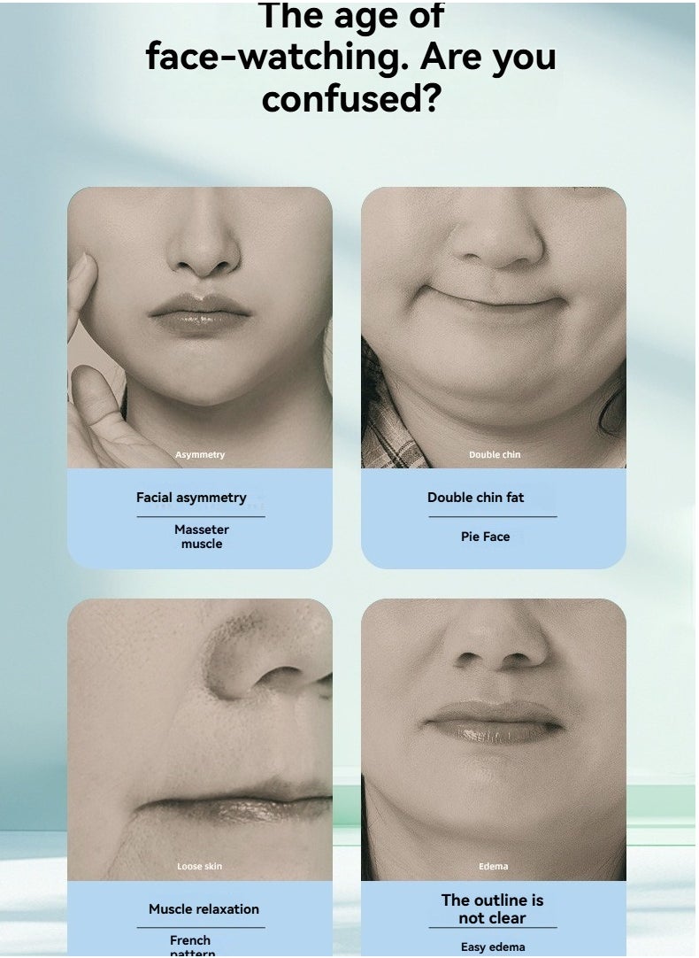 M MIAOYAN Wireless EMS Smart Facial Massager – V-Face Sculpting, Jawline Slimming & Lifting Beauty Device  - Image 2