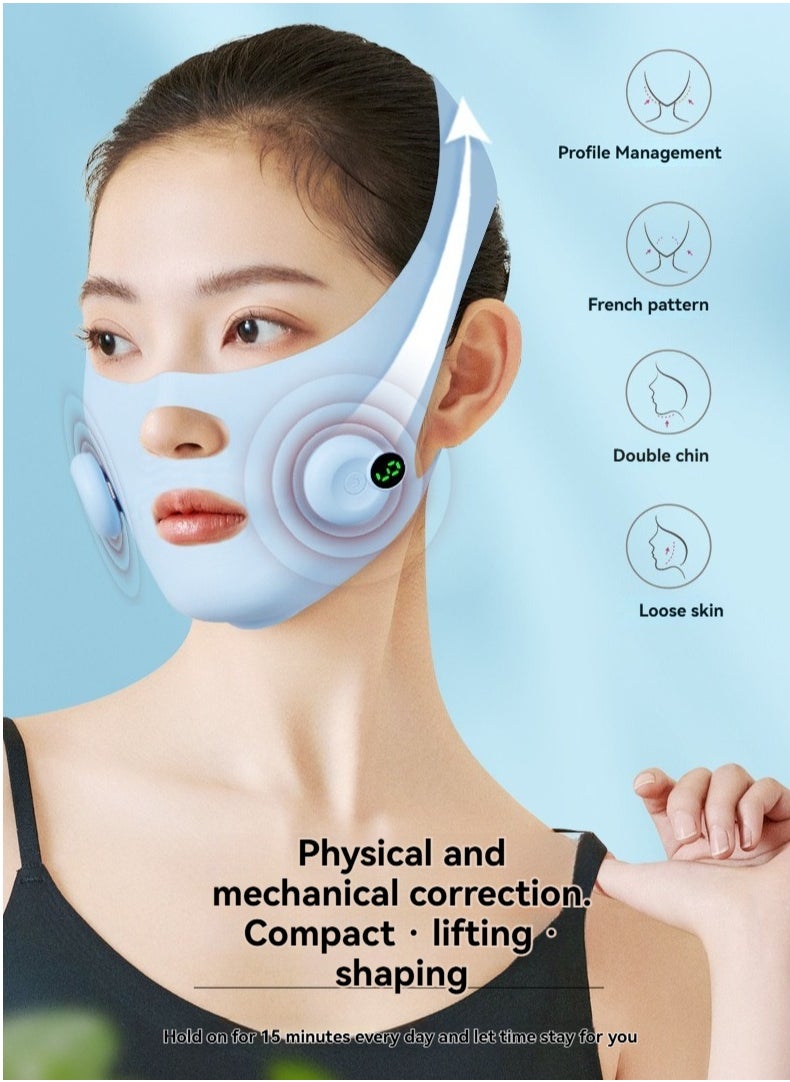 M MIAOYAN Wireless EMS Smart Facial Massager – V-Face Sculpting, Jawline Slimming & Lifting Beauty Device  - Image 5