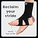 Welnove 2 Pack Drop Foot Brace with Arch SupportAFO Ankle Brace for Walking Relieve The Instability of Lower Limbs by Foot Drop MS Spinal Cord Injury Include Left and Right FSA HSA Eligible - Image 4