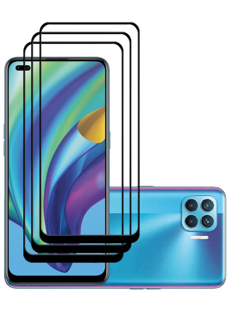 ACLIX 3 Pieces Antistatic ESD Dustproof Premium Quality High Definition Tempered Glass Screen Protector Designed For Oppo A93 - Image 1