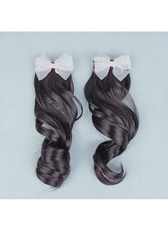 Factory wholesale Korean version of childrens wig ponytail side double braid curly hair Princess bow hairpin a large number of spot3# pink white double bow: Black 3# pink white double bow: Black - pzsku/Z20D8E0EBF7E4F1C06664Z/45/_/1720112510/dfdeaf77-ee0d-4c83-97ea-54f1dced84a2