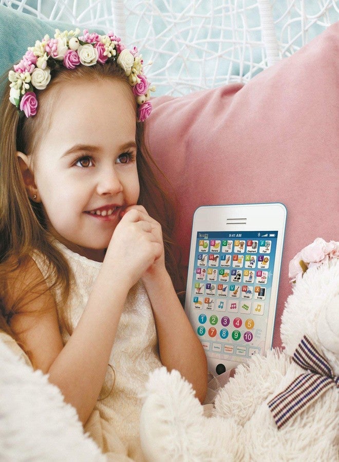 بوكسيكي كيدز لعبة هاتف للأطفال 6 في 1: ألعاب تعليمية للأطفال الصغار من عمر 1 إلى 3 سنوات، جهاز لوحي تعليمي للأولاد والبنات بعمر 4 سنوات، كمبيوتر محمول للأطفال، جهاز لوحي للأطفال الصغار - مثالي للتعليم للأطفال من عمر 4 سنوات فما فوق (أبيض/أزرق) - Image 2