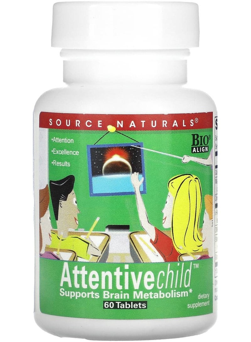 Attentive Child, 60 Tablets