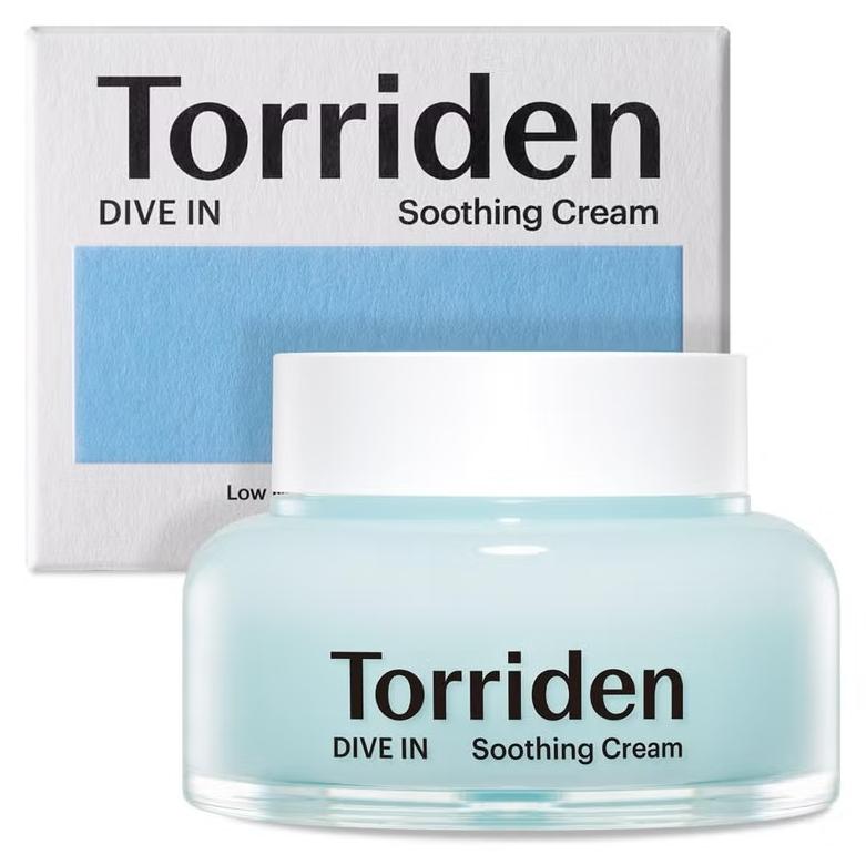 Torriden DIVE IN Hyaluronic Acid Soothing Cream 100ml (3.38 fl. oz) | Revitalizing Facial Moisturizer for Sensitive and Dry Skin | Hyaluronic Acid, Panthenol, Allantoin - Image 1
