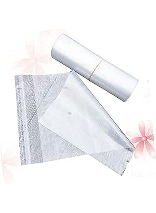 300 Pcs Self Adhesive PE Clothes Packing Bags Odorless Packaging - Image 1