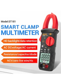 ANENG ANENG ST181 4000 Counts Digital AC Current Clamp Meter 400A Automatic Range Multimeter with Backlight Voltage Meter Clamp Gauge NCV Test Clamp Ammeter Universal Meter Tester Measuring  - Image 5