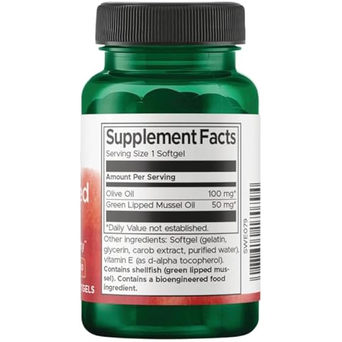 Swanson New Zealand Green Lipped Mussel Oil 30 Sgels (2 Pack) - Image 2