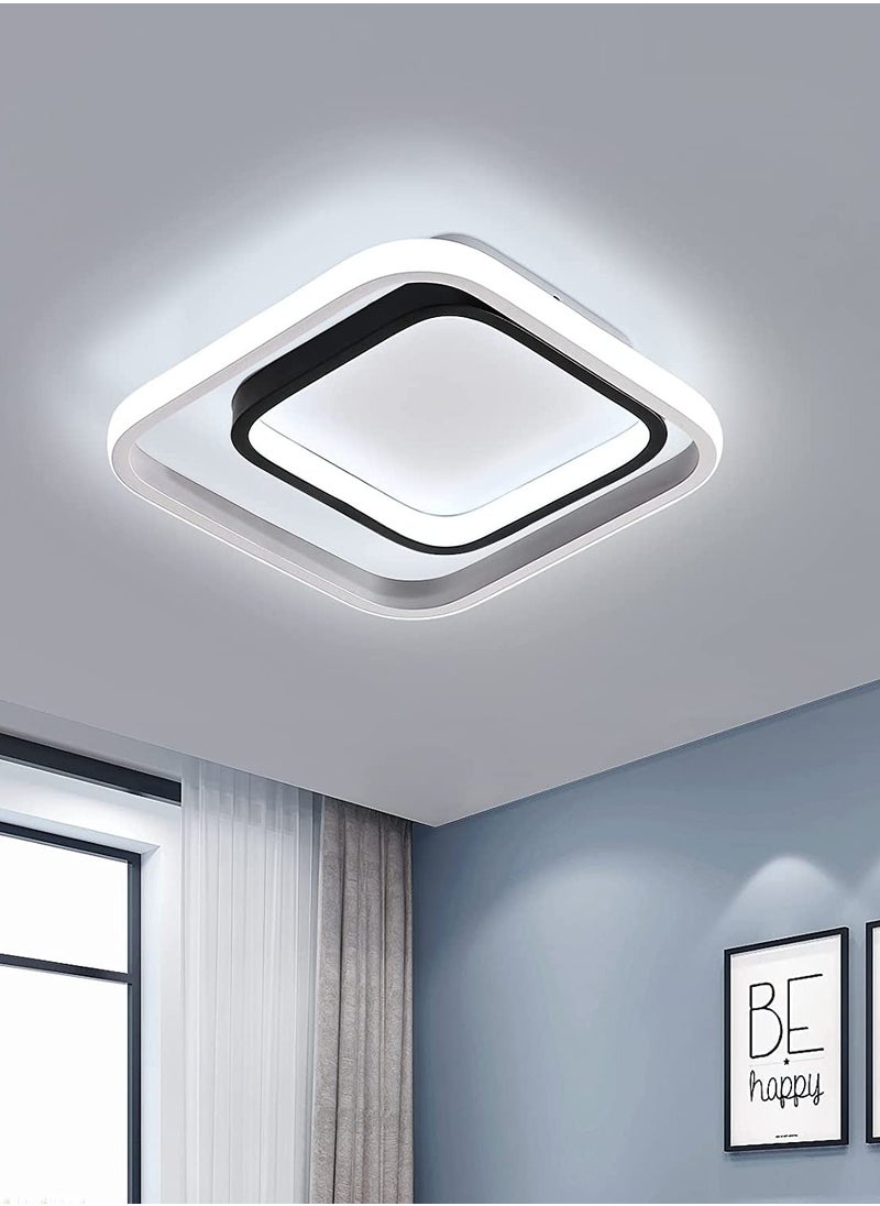 Goeco LED Ceiling Light, Modern Ceiling Light Fixture 33W 3300lm, 6500K Acrylic and Metal Ceiling Lamp, for Living Room Bedroom Dining Room  - Image 1