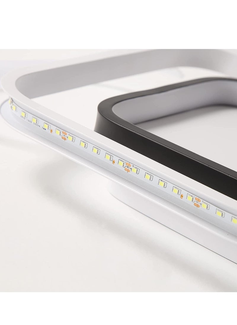 Goeco LED Ceiling Light, Modern Ceiling Light Fixture 33W 3300lm, 6500K Acrylic and Metal Ceiling Lamp, for Living Room Bedroom Dining Room  - Image 5