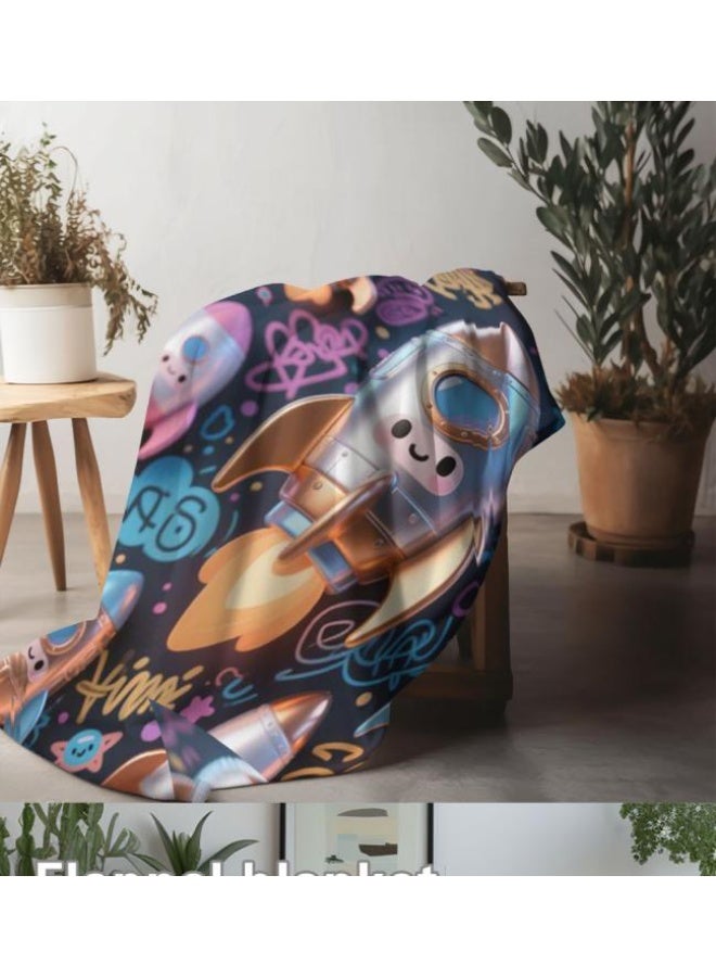 عام بطانية رقيقة من الفانيلا (حرارة ومريحة، ومناسبة للنوم واستخدام اللعبة والغبار والرمل) 150 سم * 200 سم - 151 - Image 3