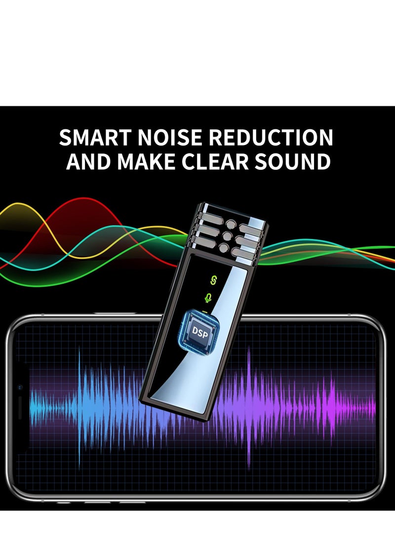 Arabest - 2Pcs Wireless Lavalier Microphone for iPhone iPad with Charging Case 2.4G Ultra-Low Delay Built-in Noise Reduction Chip Clip on Lapel Mic for Video Recording YouTube Interview Vlogging, 65FT - Image 1