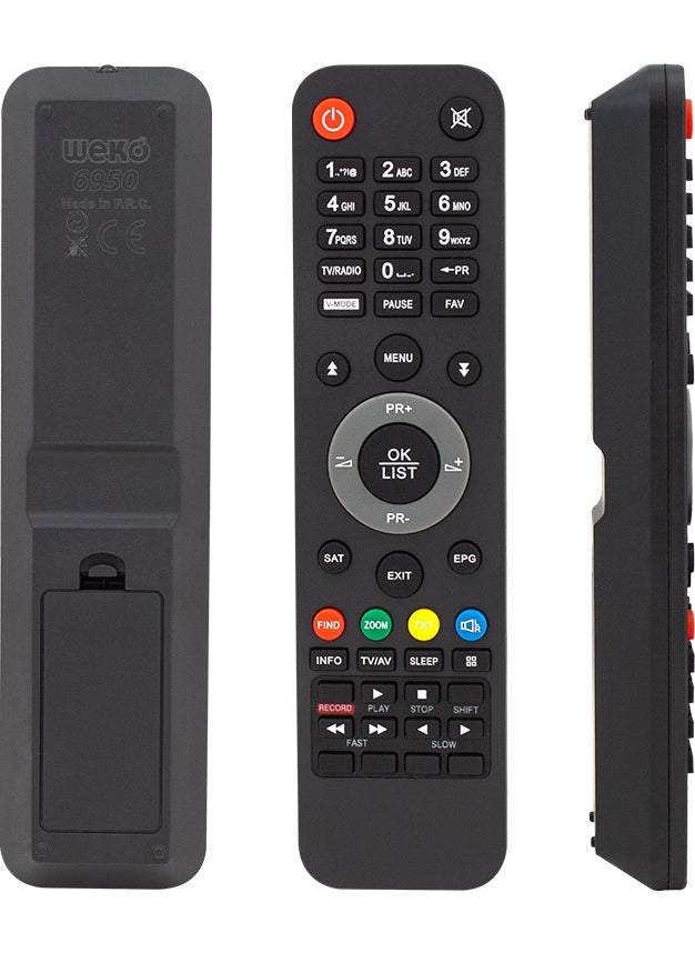 Weko Kr Next 17500 HDMI Cx Pvr*next 18000 HD Satellite Remote  - Image 1