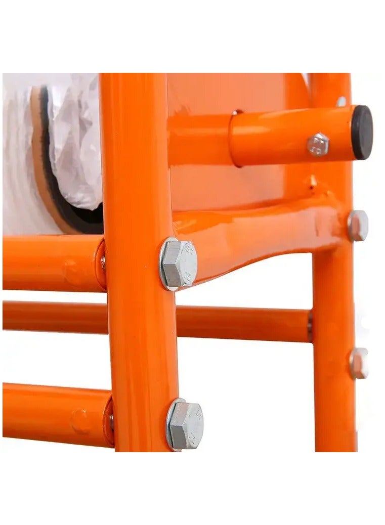 DATO Heavy Duty Masking Film & Tape Dispenser with Wheels – Industrial-Grade Holder for Automotive & Paint Protection Film Application – Easy Mobility, Durable Frame - Image 3