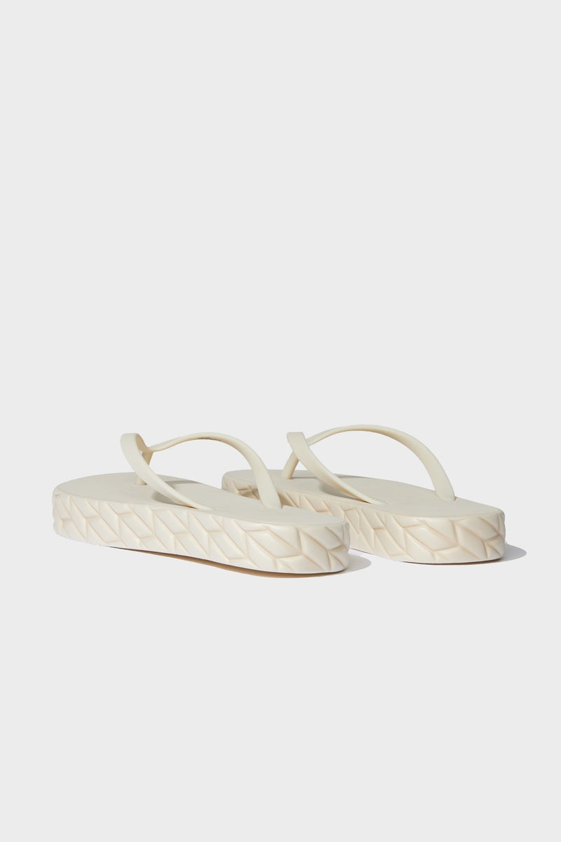 DeFacto Beige Woman Woman Flat Sole Eva Slippers Casual - Image 3