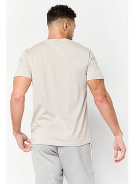 RBX Men Sportswear Fit Short Sleeve Outdoor T-Shirt, Stone  - Image 2