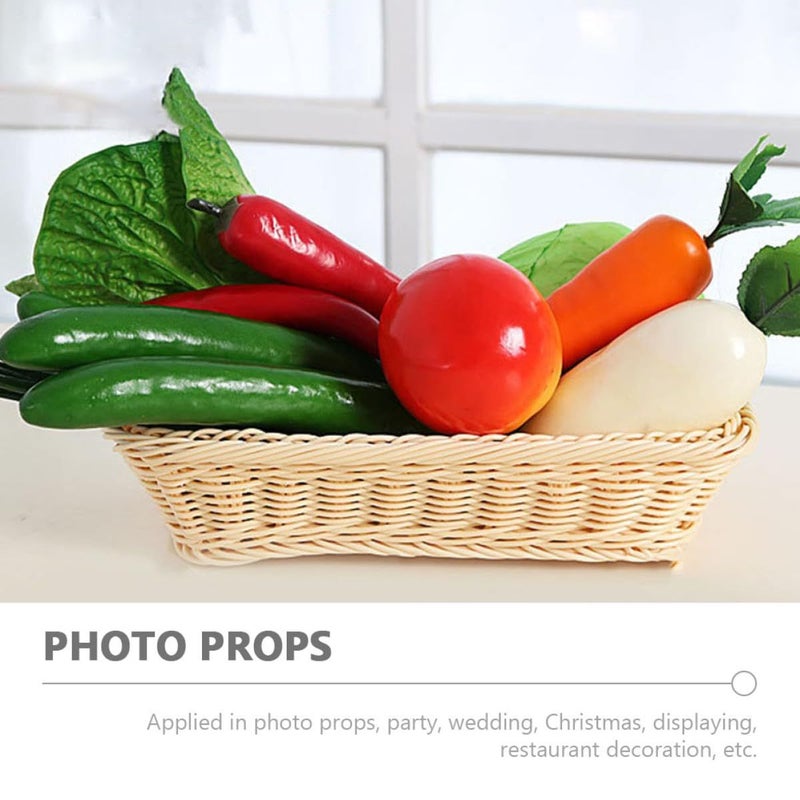 5pcs Realistic Foam Artificial Cucumber Food Models For Restaurant Display Kitchen Decoration Photography Props - Image 4
