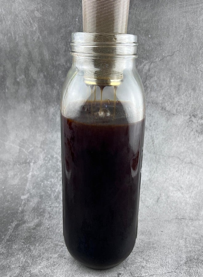 iAesthete 2 Pack - Ultra Fine Cold Brew Coffee Filter For 64 OZ and Larger Wide Mouth Mason Jar, Food Grade 304 (18/8) Stainless Steel Filter, Multiple Usages, Cold Brew Tea Filter, Fruit Infused Water Filter - Image 5