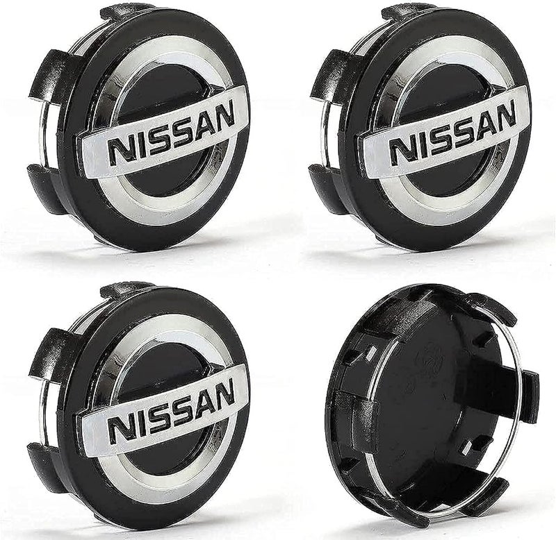 4PCS Replacement Wheel Center Caps Parts Compatible with Nissan,60mm/2.36'' Rim Center Hub Caps for Nissan