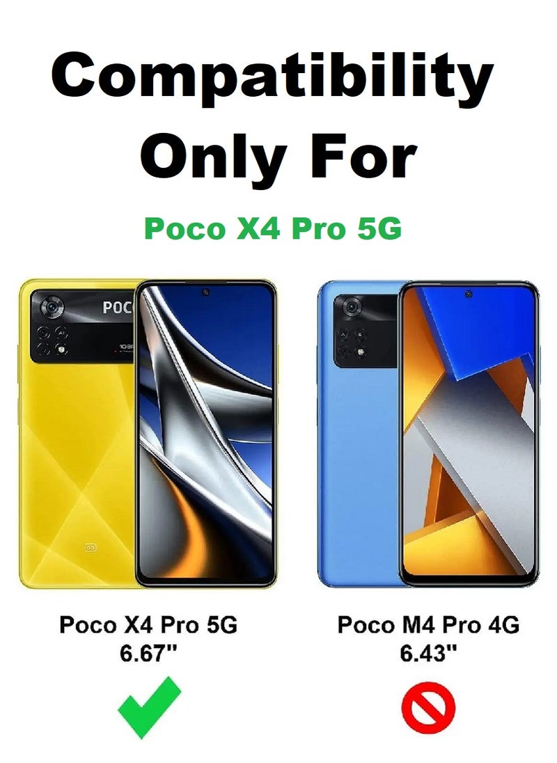 Super Tempered Glass Screen Protector 5D Designed For Xiaomi Poco X4 Pro Full Glue Edge to Edge Full Screen Coverage And Bubble Free - Image 3