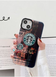 Color Fans Starbucks Coffee Logo Laser iPhone 14/13/12 Pro Max Case iPhone 14/13/12 Pro Case iPhone 14 Plus Case iPhone 14/13/12 Case  - Image 3