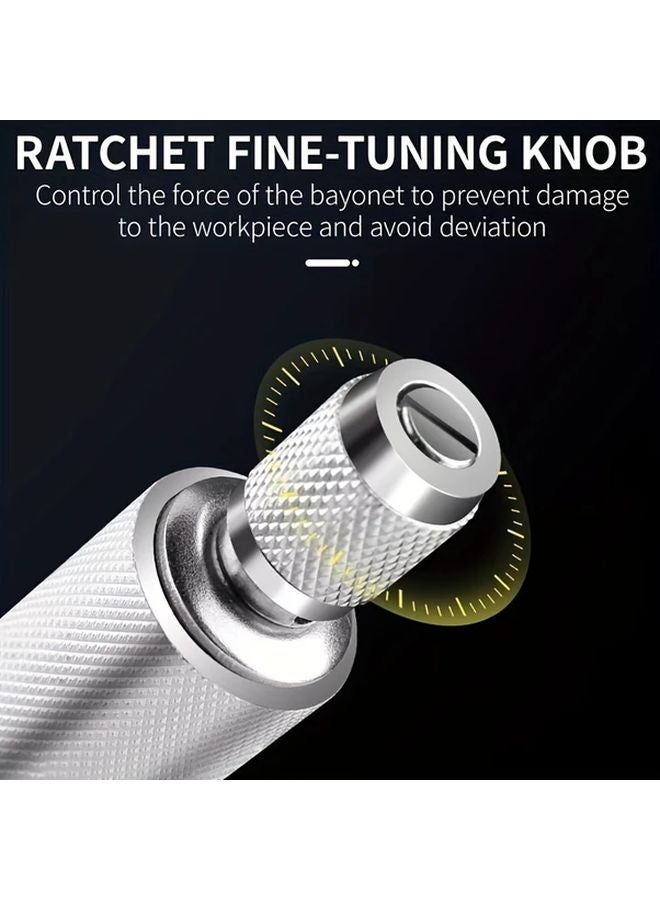 Precision Micrometer 0 25mm 0 01mm Tungsten Carbide Steel with Ratchet Stop Lock Nut 1pc - Image 5