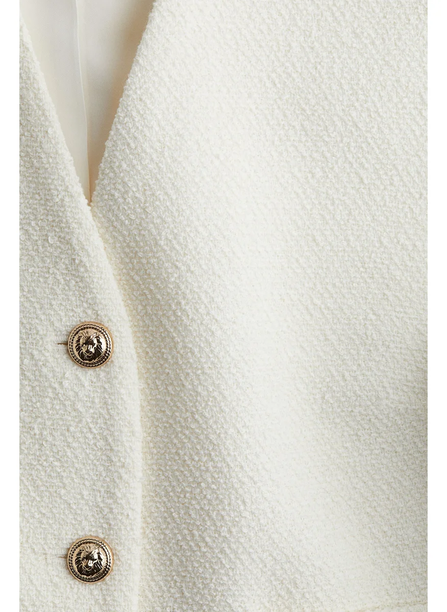 اتش اند ام Bouclé Waistcoat