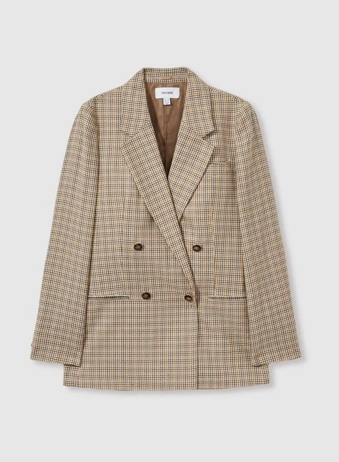 REISS Db Check Blazer