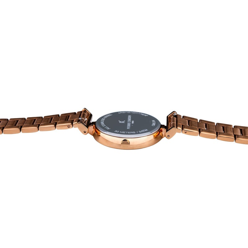 PIERRE CARDIN Women's Watch with Rose Gold Stainless Steel Case and Rose Gold Stainless Steel Band - Image 4