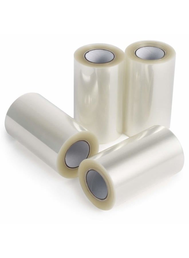 Goowin 4Pck Cake Collar 3.1 x 394 inch Acetate Sheets Clear Acetate Roll and Transparent Mousse Cake Rolls for Chocolate Mousse Baking Cake Decorating and Keeping Cake Shape - Image 1