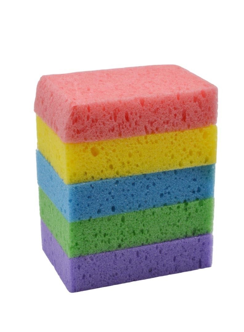 في.2 اسفنجات تنظيف من في تو 10قطع ملونة - Image 2