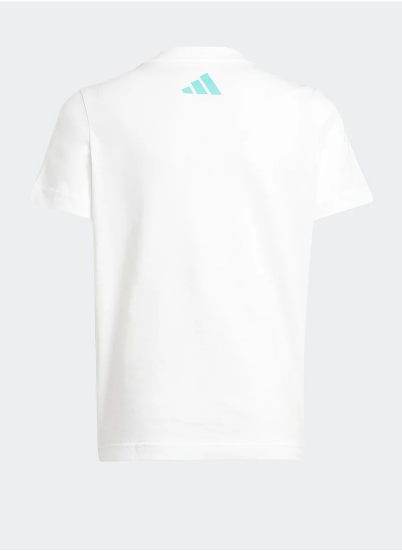 اديداس Kids Mercedes Dna Graphic T-Shirt