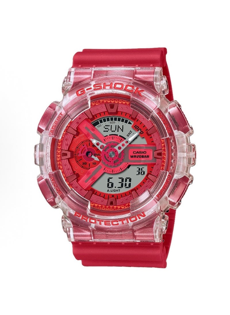 CASIO - CASIO Sports Waterproof and Shockproof Watch GA-110 Pink - Image 1