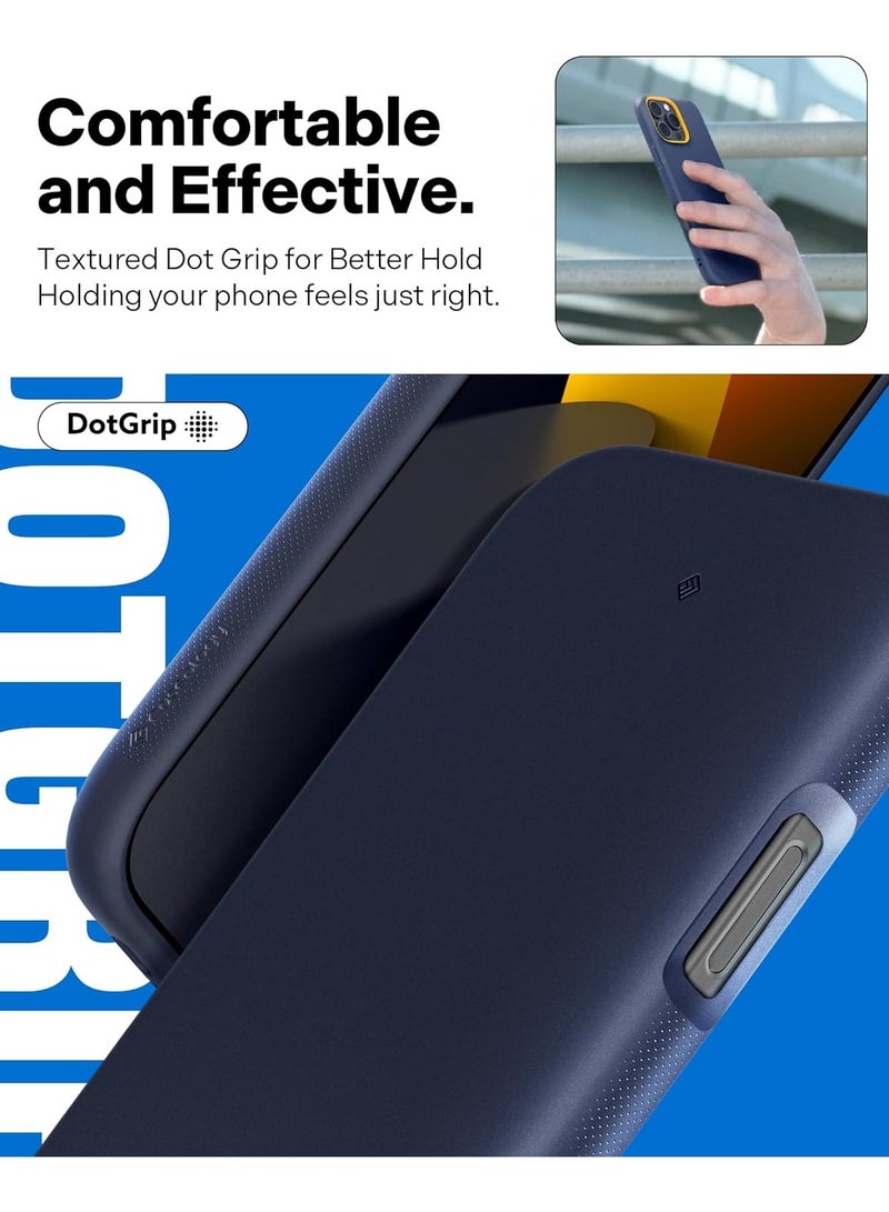 Caseology غطاء حماية نانو بوب ماج آيفون 16 برو ماكس ماغسيف بدرجة عسكرية - توت أزرق - Image 4