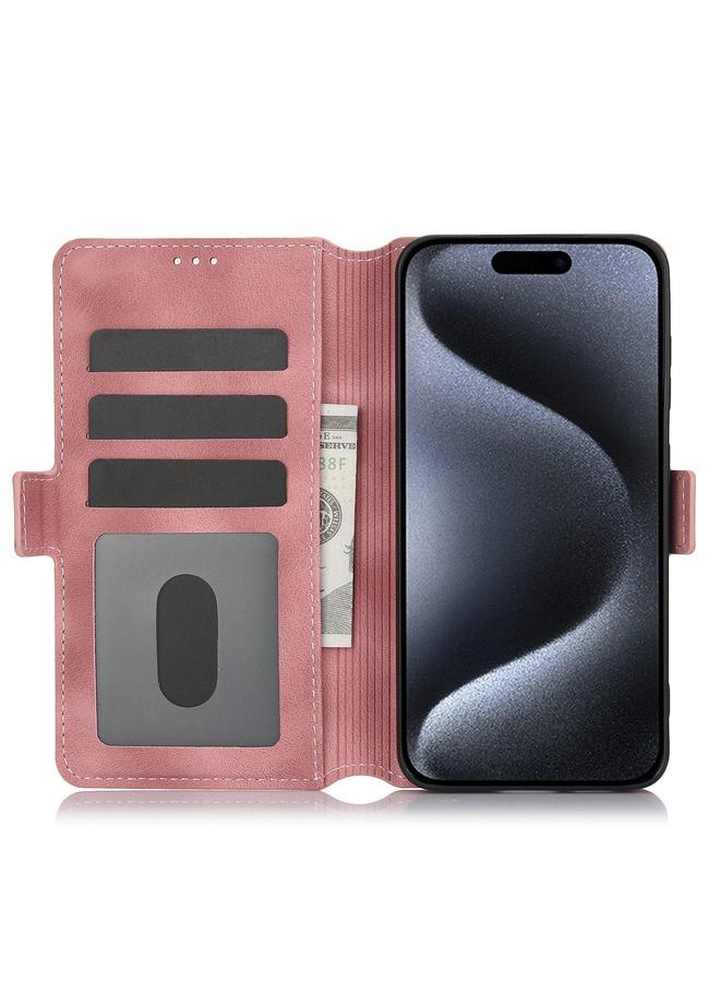 Zaboon Case For iPhone 12 / 12 Pro Dreamy Butterfly Love Flower Embossed Leather Phone Case - Image 4