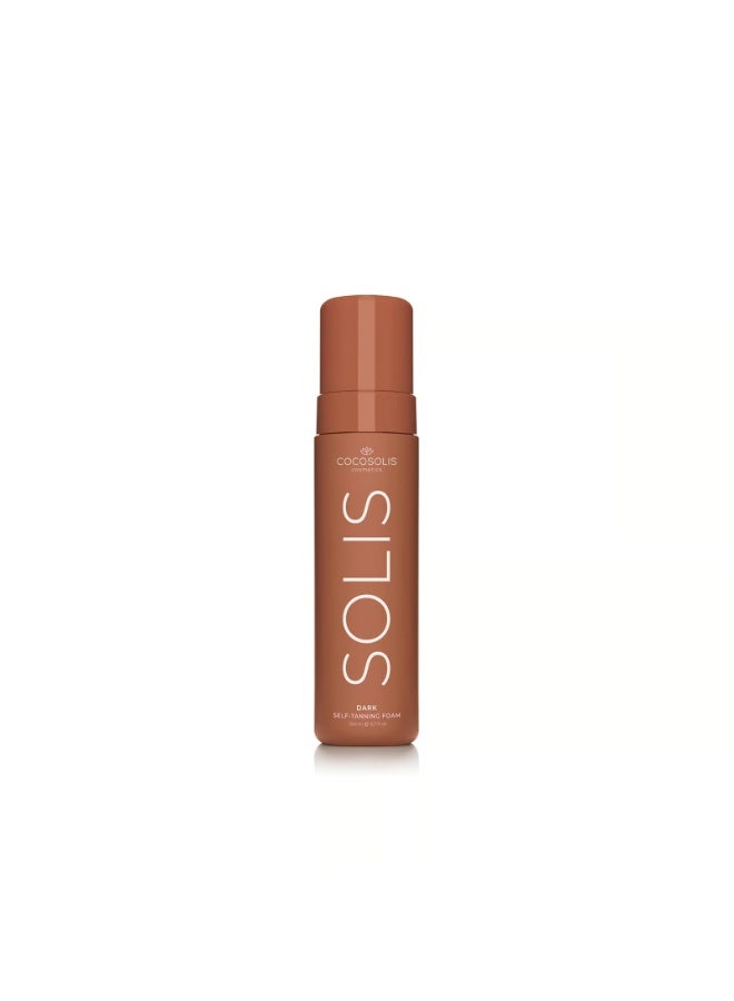COCOSOLIS Solis Self-Tanning Foam Dark 200ml - Image 1