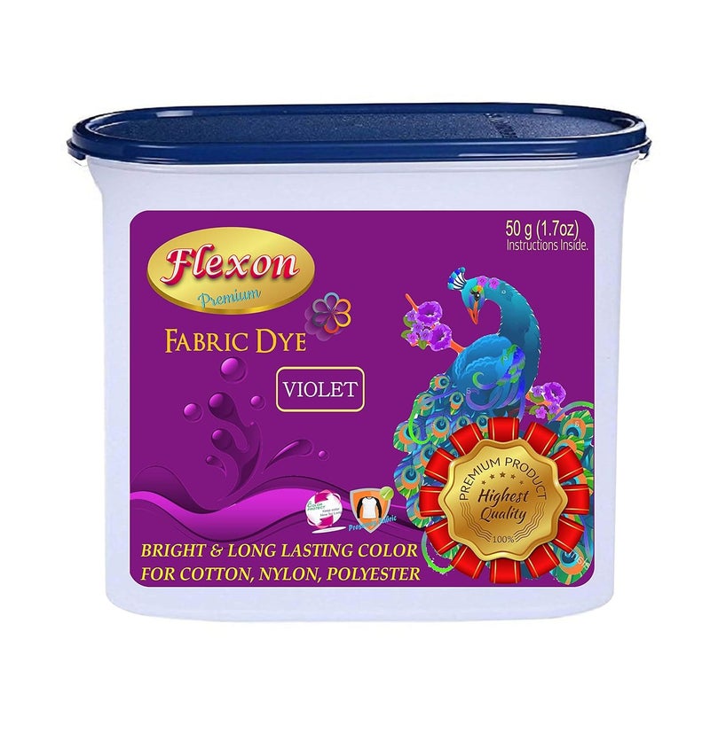 Flexon Dye Powdered Fabric Dye VIOLET50g - Image 1