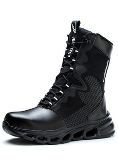 VICTGOAL Men's Military Tactical boots Waterproof and dust proof work boots Desert boots Lightweight outdoor hiking boots Motorcycle shoes  - Image 1