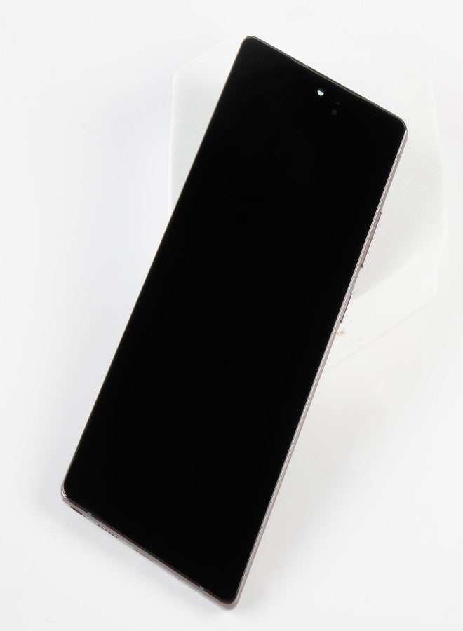 Olivechard OLED Galaxy Note 20 N980 N981 6.7"+Mystic Gray Frame LCD Screen Replacement for Samsung Galaxy Note 20 4G/5G Display Touch Digitizer Assembly(Fingerprint Support) - Image 4