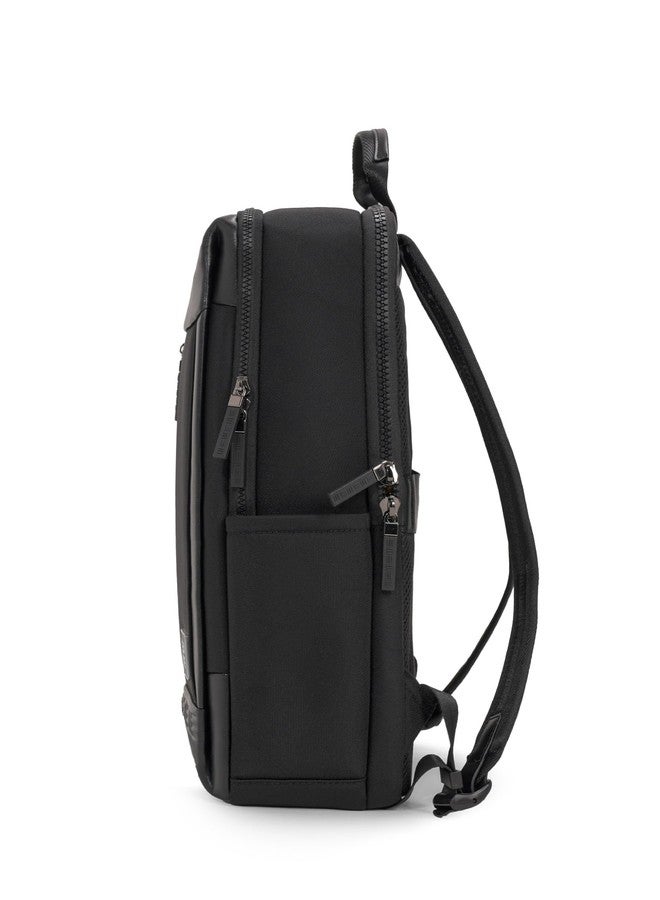 EUME Gravitas Backpack Bag For Men| 2 Large Compartment office Laptop Backpack | Fits Up to 15.6" Laptop |Microfiber | Travel Bag | Laptop Backpack For Men and Women | 17 litre | Graphite Black - Image 3