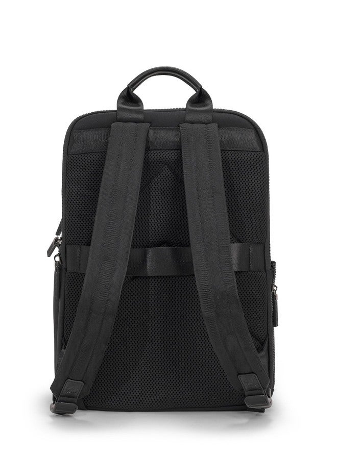 EUME Gravitas Backpack Bag For Men| 2 Large Compartment office Laptop Backpack | Fits Up to 15.6" Laptop |Microfiber | Travel Bag | Laptop Backpack For Men and Women | 17 litre | Graphite Black - Image 2