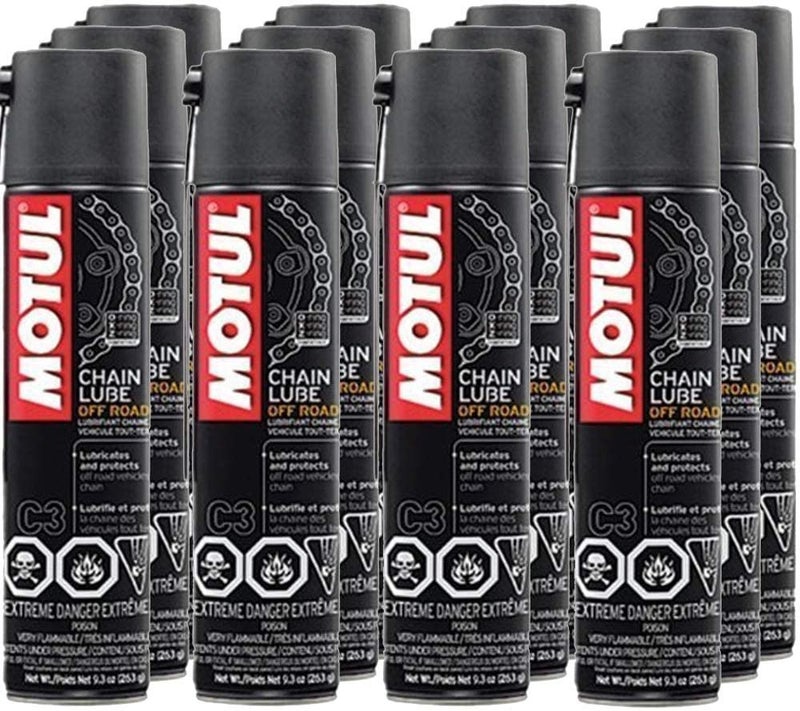 Motul (103245-12 C3 Off-Road Chain Lube, 9.3 oz., (Case of 12) - Image 4