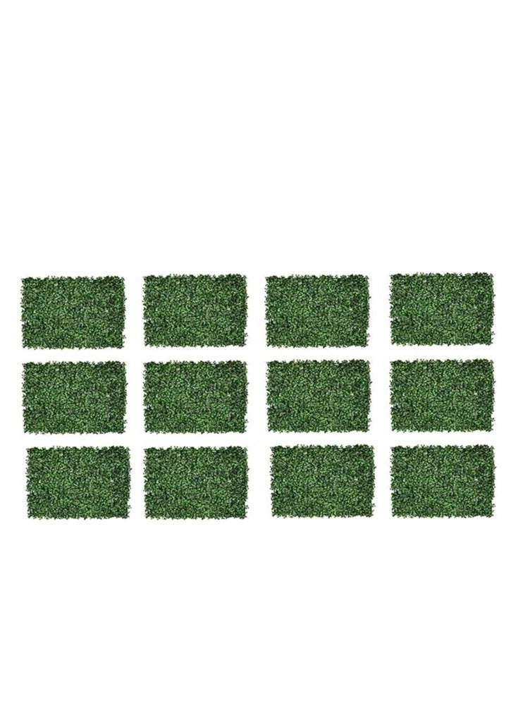 FFD  Artificial plastic Panels - UV Protected Topiary Hedge Plant Privacy Screen for Outdoor & Indoor Garden, Fence, Backyard, and Lawn Decoration - Realistic Greenery for Walls and Floors - Image 1