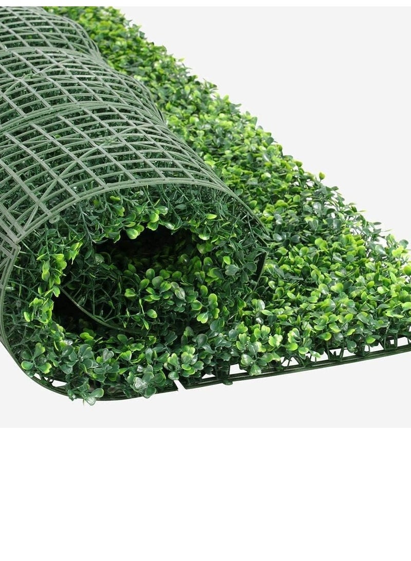 FFD  Artificial plastic Panels - UV Protected Topiary Hedge Plant Privacy Screen for Outdoor & Indoor Garden, Fence, Backyard, and Lawn Decoration - Realistic Greenery for Walls and Floors - Image 4