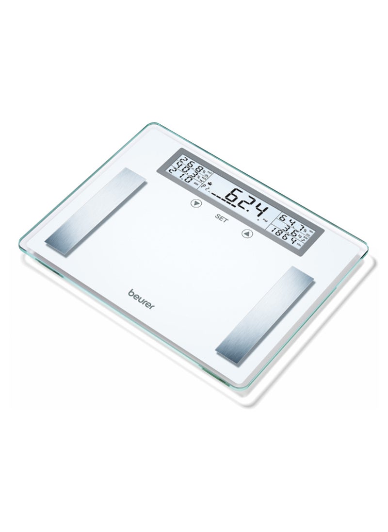 Beurer BG 51 XXL - High Capacity Diagnostic Scales – Up to 200kg, Body Fat, Water, Muscle, and Calorie Analysis | 10 User Memory | Extra Large Tread  - Image 1